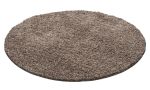 Kusový koberec Dream Shaggy 4000 Mocca kruh - 120x120 (průměr) kruh cm