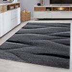 Kusový koberec Lucca 1840 black - 200x290 cm