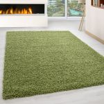 Kusový koberec Life Shaggy 1500 green - 100x200 cm