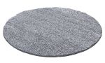 Kusový koberec Life Shaggy 1500 light grey kruh - 80x80 (průměr) kruh cm