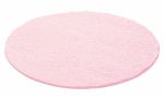 Kusový koberec Life Shaggy 1500 pink kruh - 120x120 (průměr) kruh cm