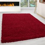 Kusový koberec Life Shaggy 1500 red - 80x250 cm