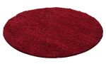 Kusový koberec Life Shaggy 1500 red kruh - 80x80 (průměr) kruh cm