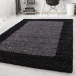 Kusový koberec Life Shaggy 1503 anthracit - 300x400 cm