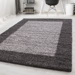 Kusový koberec Life Shaggy 1503 grey - 80x250 cm