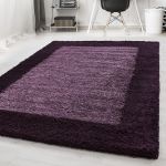 Kusový koberec Life Shaggy 1503 lila - 240x340 cm