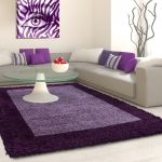 Kusový koberec Life Shaggy 1503 lila - 240x340 cm
