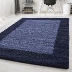 Kusový koberec Life Shaggy 1503 navy - 80x250 cm