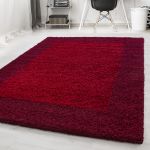 Kusový koberec Life Shaggy 1503 red - 80x250 cm