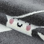 Dětský kusový koberec Kids 610 grey kruh - 160x160 (průměr) kruh cm