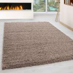 Kusový koberec Life Shaggy 1500 beige - 60x110 cm