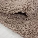 Kusový koberec Life Shaggy 1500 beige kruh - 160x160 (průměr) kruh cm