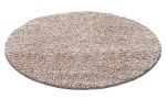 Kusový koberec Life Shaggy 1500 beige kruh - 160x160 (průměr) kruh cm