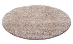 Kusový koberec Life Shaggy 1500 beige kruh - 120x120 (průměr) kruh cm