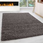 Kusový koberec Life Shaggy 1500 taupe - 80x250 cm