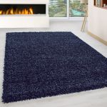 Kusový koberec Life Shaggy 1500 navy - 80x250 cm