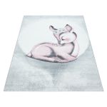 Dětský kusový koberec Bambi 850 pink - 80x150 cm