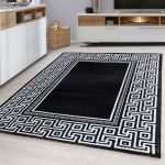 Kusový koberec Parma 9340 black - 80x300 cm