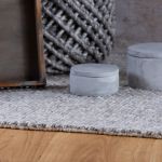 Ručně tkaný kusový koberec Eskil 515 GREY - 140x200 cm