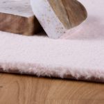 Kusový koberec Cha Cha 535 powder pink - 60x110 cm
