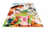 Dětský kusový koberec Juno 472 Farm - 160x230 cm