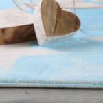 Dětský kusový koberec Stars 410 blue - 120x170 cm