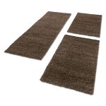 Kusový koberec Life Shaggy 1500 brown - 80x150 cm