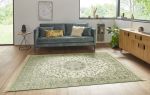Kusový koberec Naveh 104379 Ivory/Green - 135x195 cm