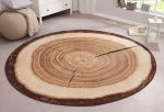 Protiskluzový kusový koberec BASTIA SPECIAL 101175 - 200x200 (průměr) kruh cm