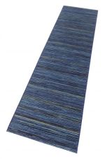 Kusový koberec Lotus Blau Meliert 102444 – na ven i na doma - 80x240 cm