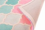 Ručně všívaný kusový koberec Illusion Rosella Pink/Blue - 160x230 cm