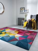 Ručně všívaný kusový koberec Illusion Falmouth Multi - 120x170 cm