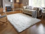 Kusový koberec Faux Fur Sheepskin Ivory - 160x230 cm