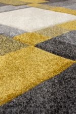 Kusový koberec Hand Carved Nimbus Grey/Ochre - 160x230 cm