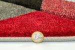 Kusový koberec Hand Carved Aurora Grey/Red - 200x290 cm