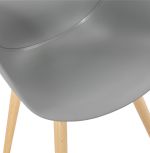 Jídelní židle SITWEL šedá