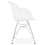 Jídelní židle CHIPIE bílá/chrom