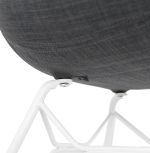 Jídelní židle LIDER tmavě šedá