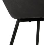 Jídelní židle GRA tmavě šedá