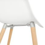 Jídelní židle CLOUD bílá