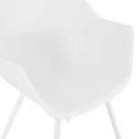 Jídelní židle STILETO bílá
