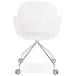 Kancelářské židle RULIO bílá/chrom