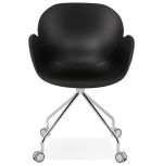 Kancelářské židle RULIO černá/chrom