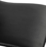 Barová židle SOHO černá/chrom