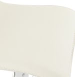 Barová židle SOHO bílá/chrom