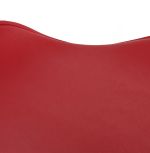 Barová židle TRIO červená/chrom