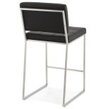 Barová židle DOD černá/chrom