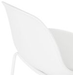 Barová židle ESCAL MINI bílá