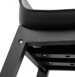 Barová židle TUREL MINI černá