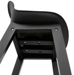 Barová židle TUREL MINI černá